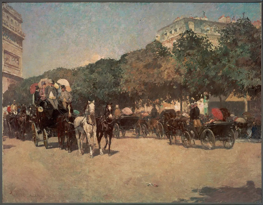 Giorno del Gran Premio - Childe Hassam