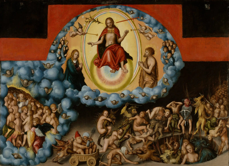Giorno del giudizio - Lucas Cranach il Vecchio