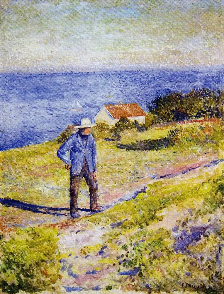 Giorno soleggiato ad Åsgårdstrand - Edvard Munch