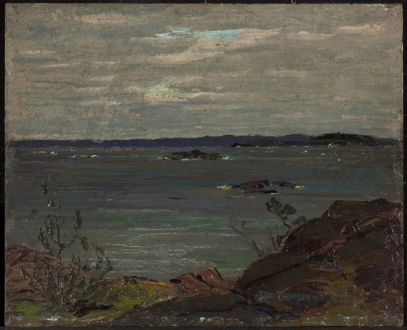 Giorno grigio, Tombeau du géant - Tom Thomson