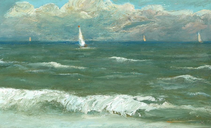 Giornata estiva al mare a Skagen. -Michael Peter Ancher