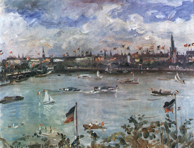 Giorno dell'Imperatore ad Amburgo - Lovis Corinth