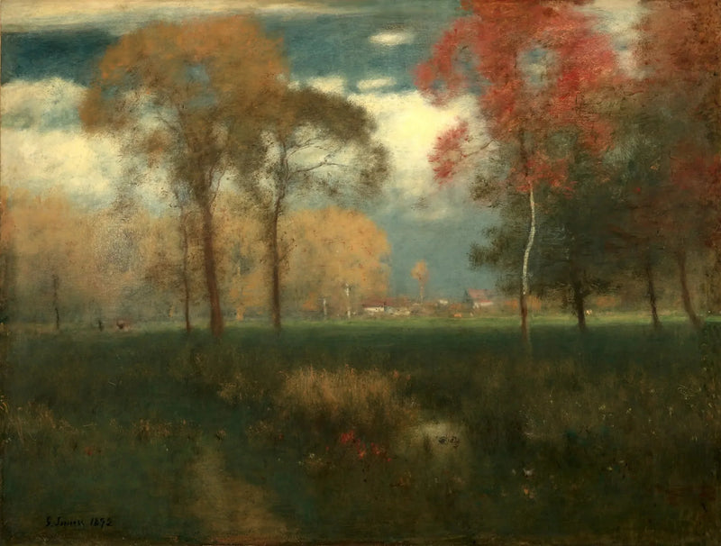 Giornata soleggiata d'autunno - George Inness