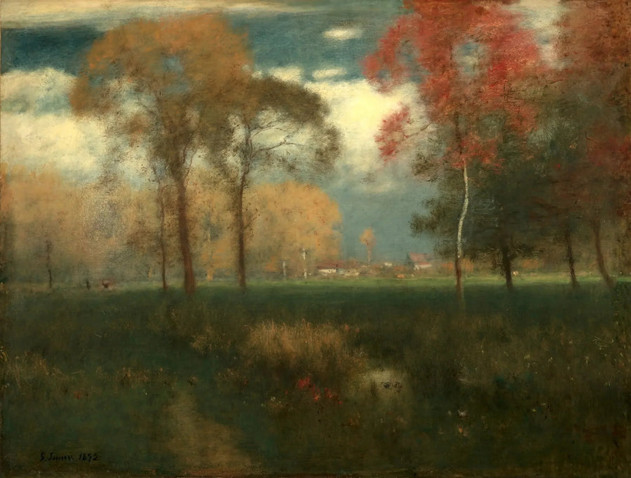 Giornata soleggiata d'autunno - George Inness