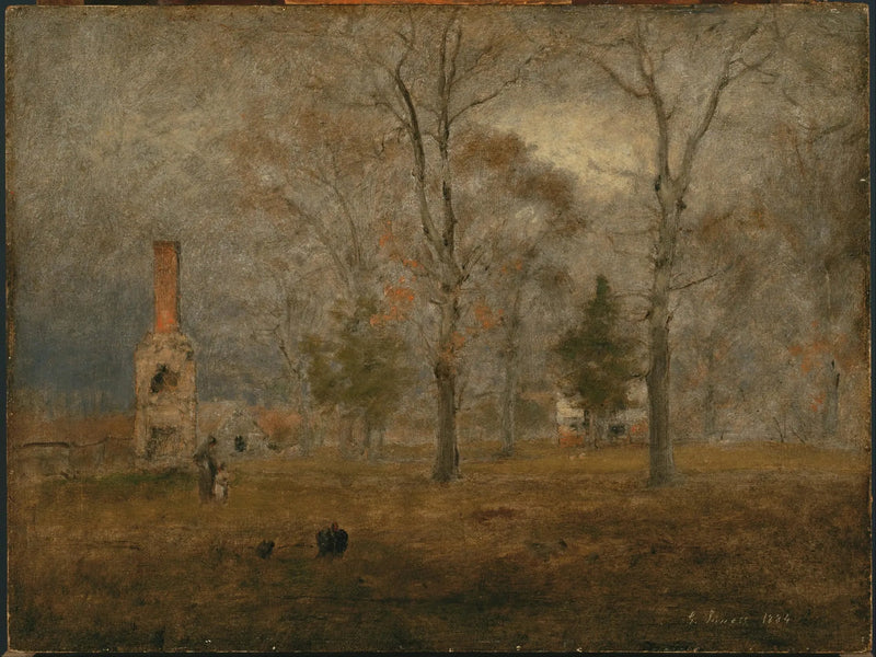 Giornata grigia, Goochland - George Inness