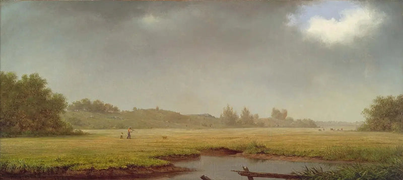 Giornata nuvolosa, Rhode Island - Martin Johnson Heade