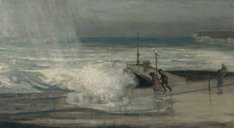 Giornata tempestosa a Brighton, East Sussex - Charles Conder