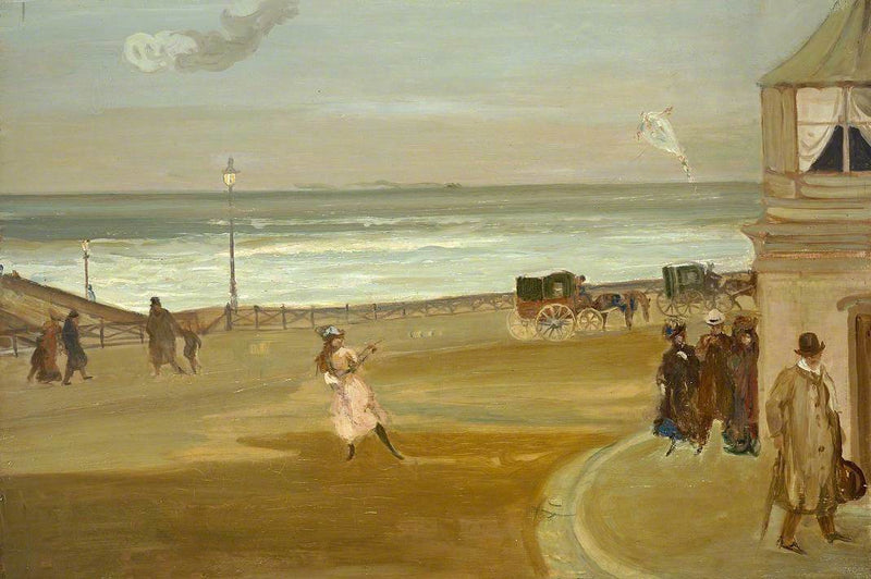 Giornata ventosa a Brighton - Charles Conder