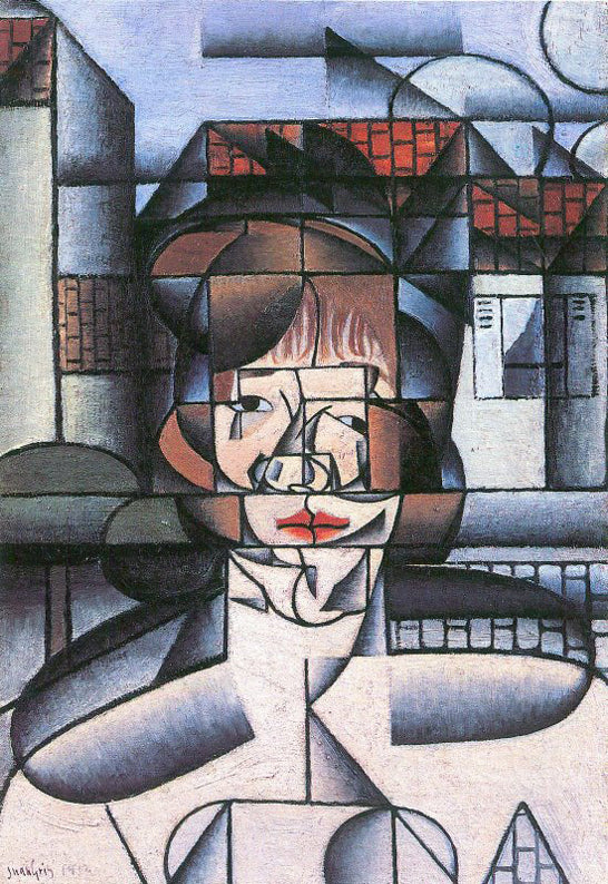 Portrait de Germaine Raynal - Juan Gris