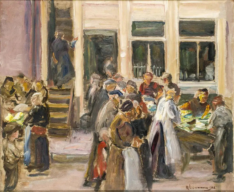 Judengasse ad Amsterdam - Max Liebermann