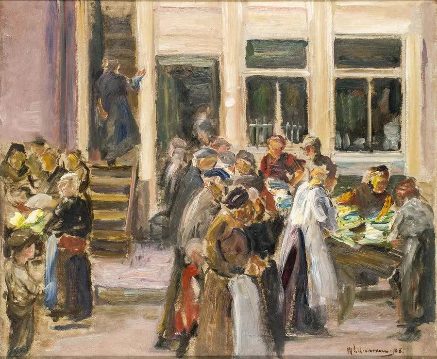 Judengasse ad Amsterdam - Max Liebermann