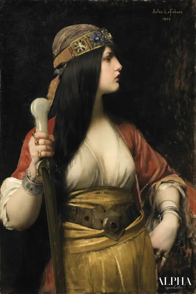 Judith, 1892 - Jules Lefebvre - Reproductions de tableaux et peintures haut de gamme