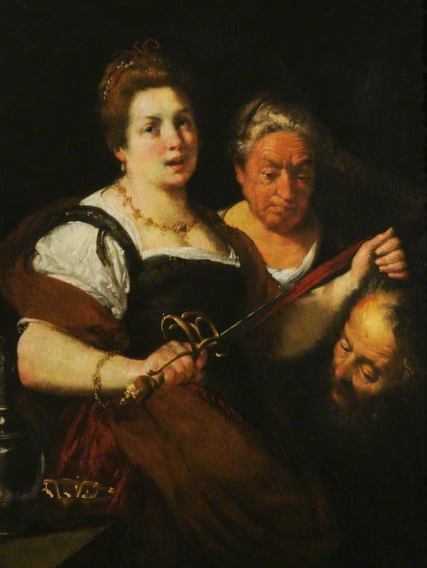 Judith avec la tête d'Holopherne - Bernardo Strozzi image 1 copie de tableau peinte à la main