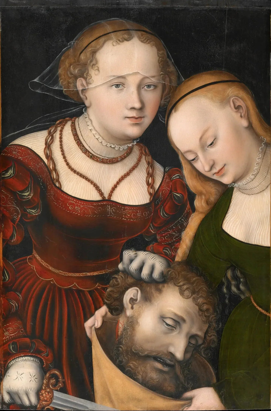 Giuditta con la testa di Oloferne e un servitore - Lucas Cranach il Vecchio