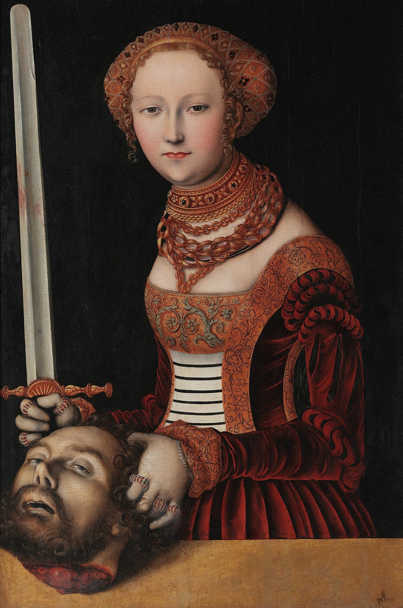 Giuditta con la testa di Oloferne - Lucas Cranach il Vecchio