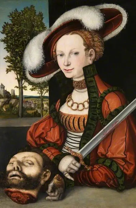 Giuditta con la testa di Oloferne - Lucas Cranach il Vecchio