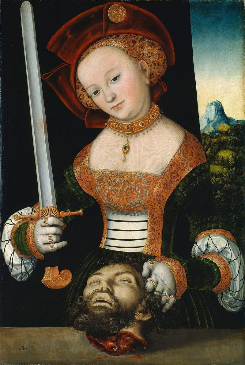 Giuditta con la testa di Oloferne - Lucas Cranach il Vecchio