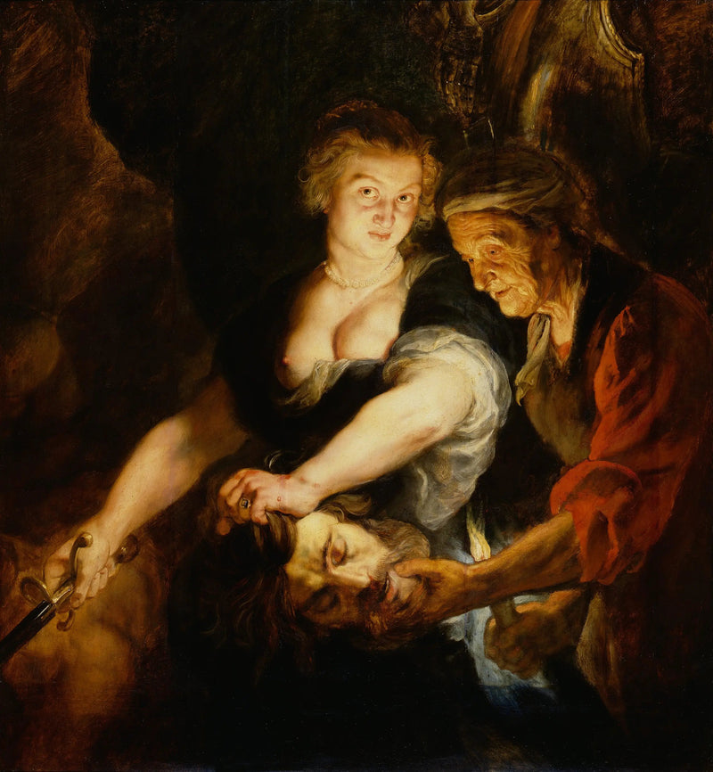 Judith con la testa di Oloferne - Peter Paul Rubens