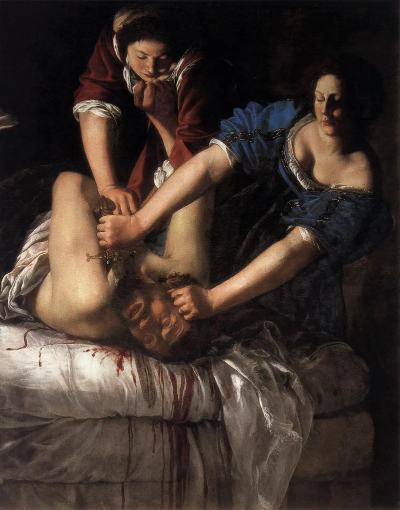 Judith decapitante Oloferne - Artemisia Gentileschi