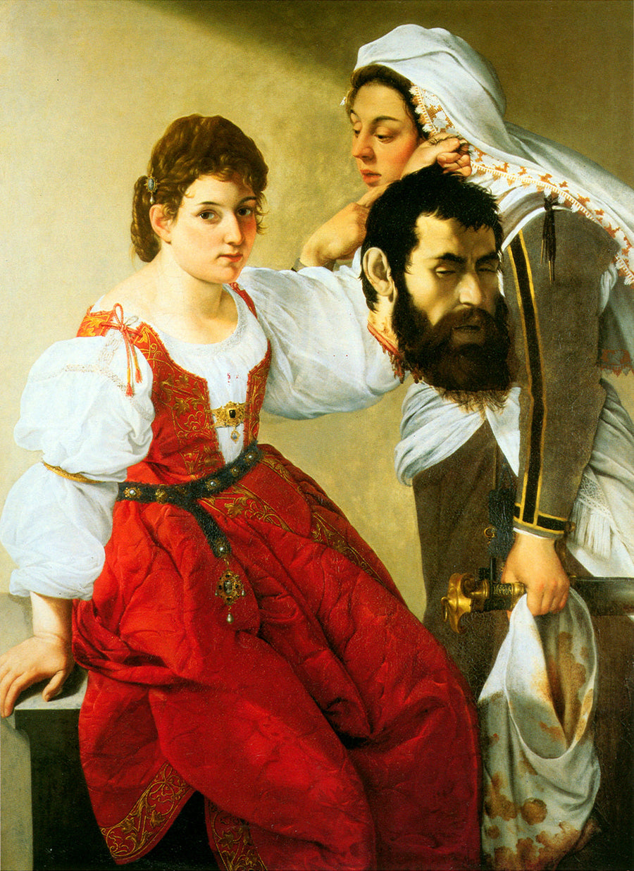 Giuditta e la sua serva Abra con la testa di Oloferne - Orazio Gentileschi
