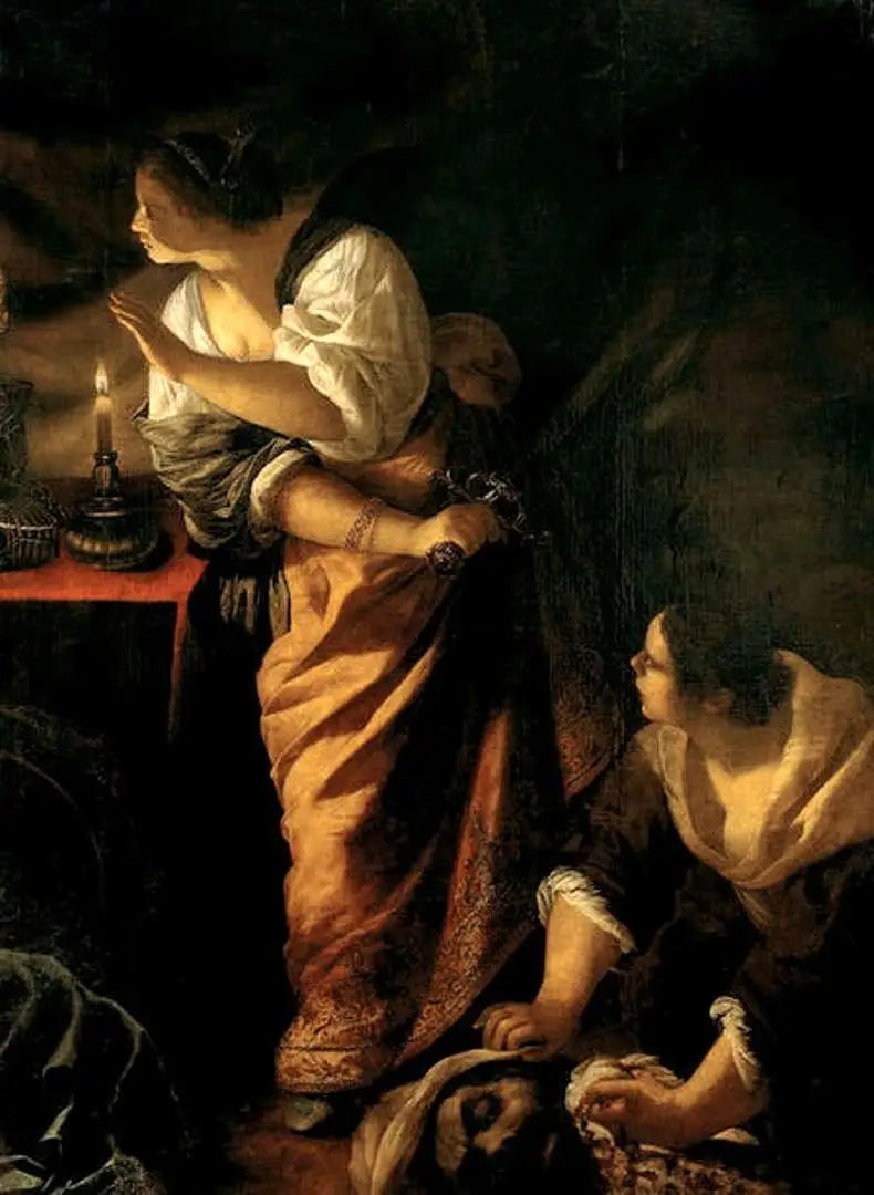 Giuditta e la sua ancella con la testa di Oloferne - Artemisia Gentileschi