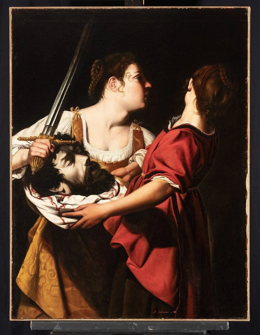Giuditta e la sua ancella - Orazio Gentileschi