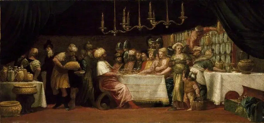 Judith festeggiata da Oloferne - Paolo Veronese
