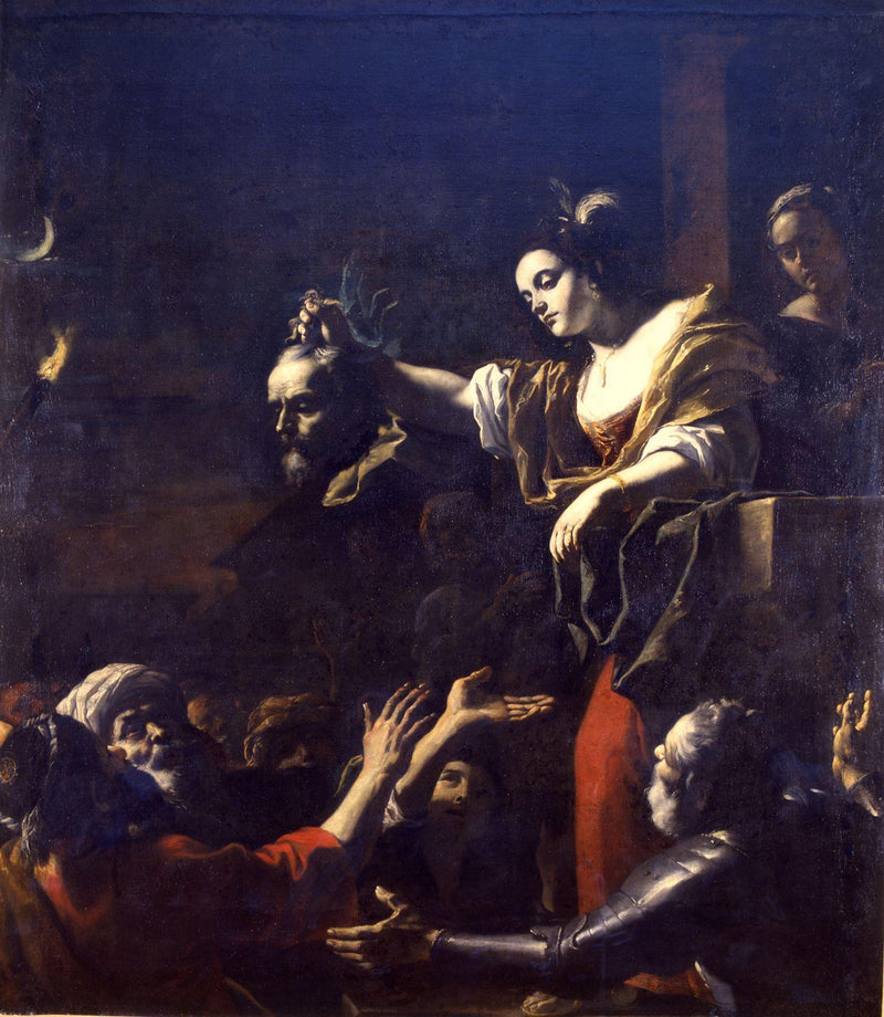 Judith che presenta la testa di Oloferne - Mattia Preti