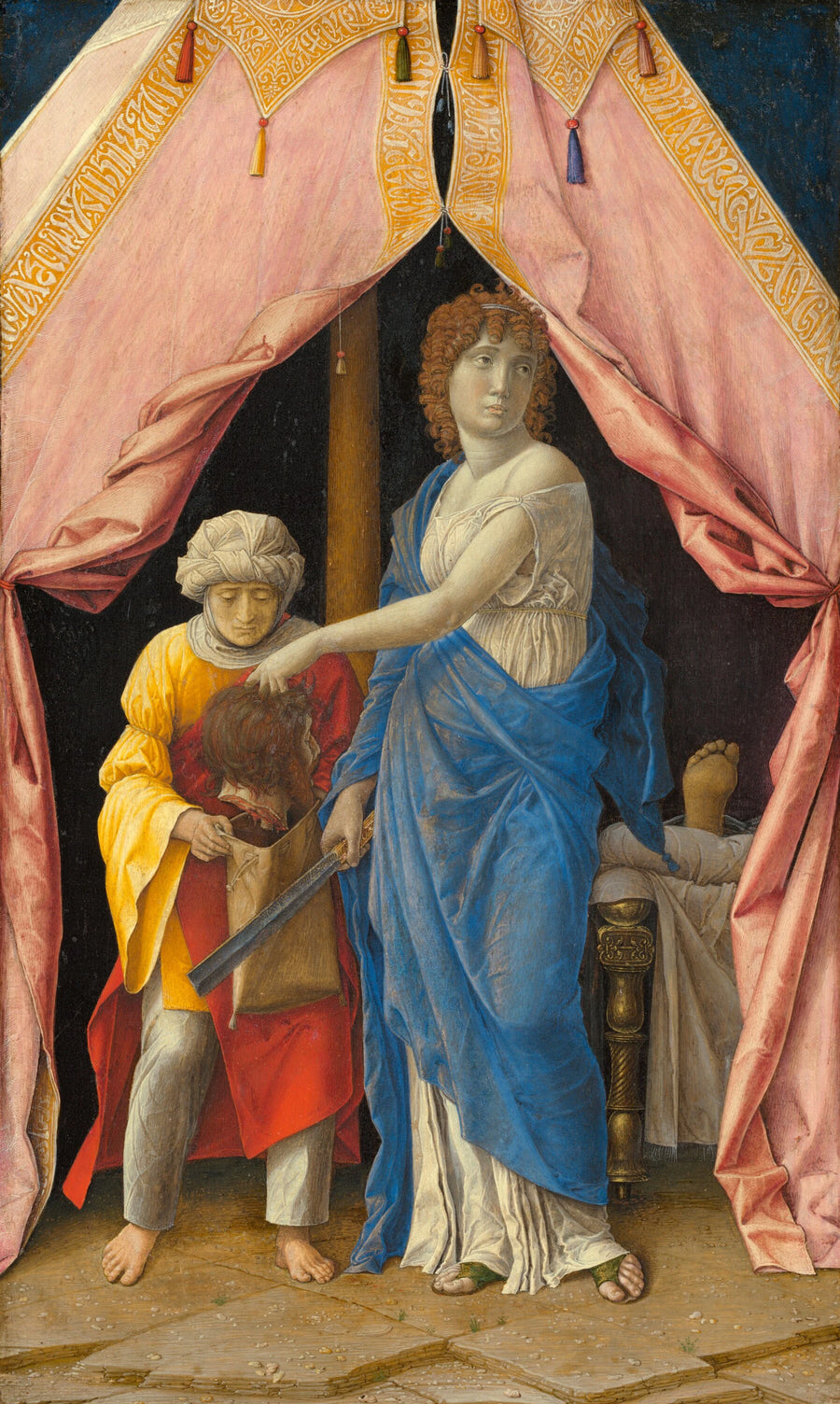 Judith tenant la tête d'Holopherne - Andrea Mantegna