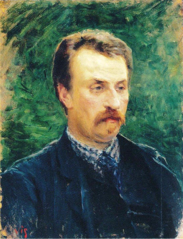 Portrait de Juhani Aho - Venny Soldan-Brofeldt
