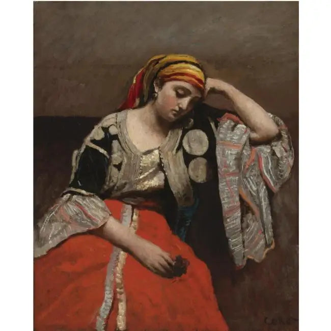 Ebreo di Algeri - Jean-Baptiste Camille Corot