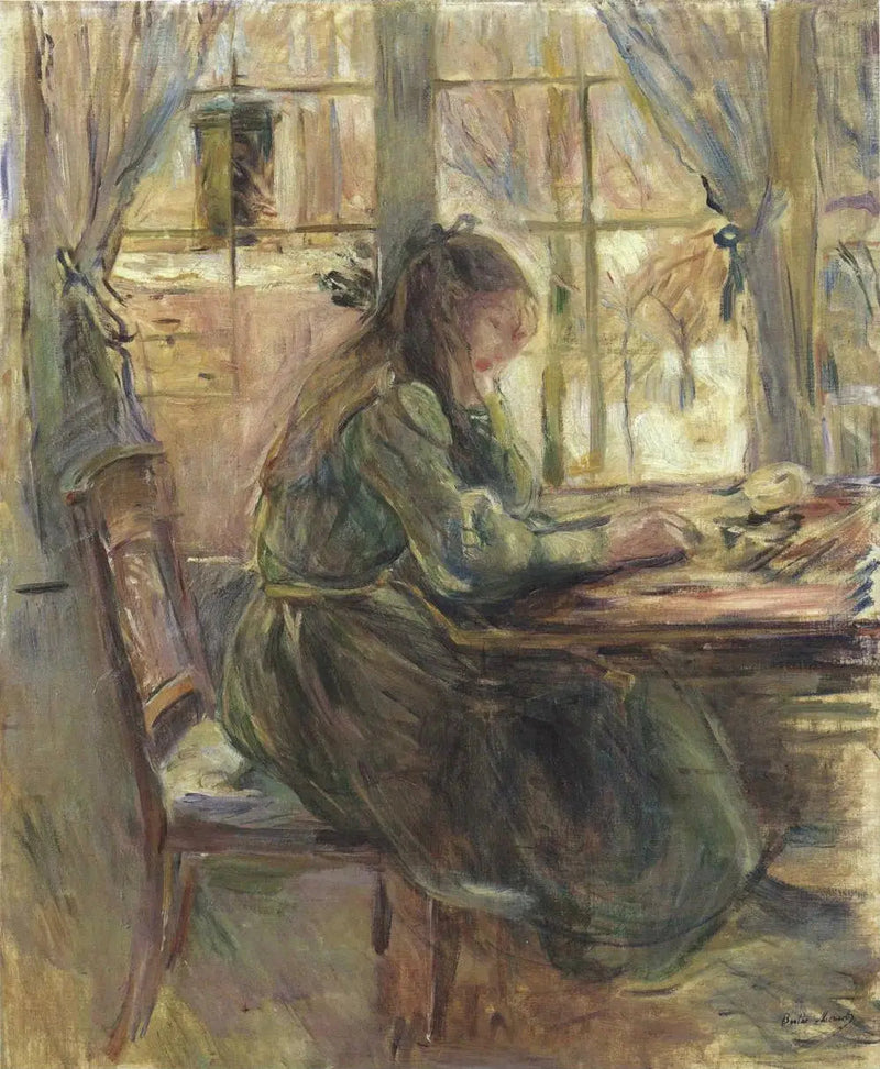 Julie a tavola - Berthe Morisot