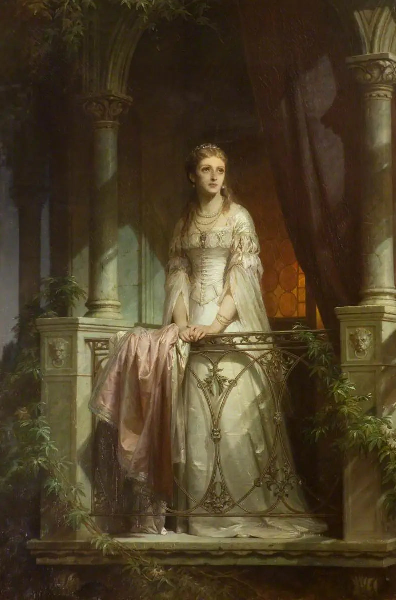 Juliette sul balcone - Thomas Francis Dicksee