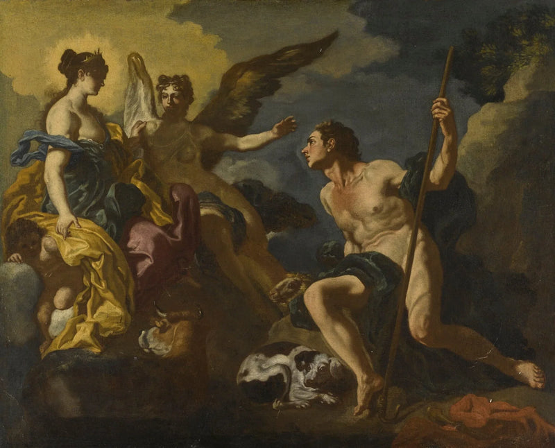 Giunone, Io e Argo - Francesco Solimena