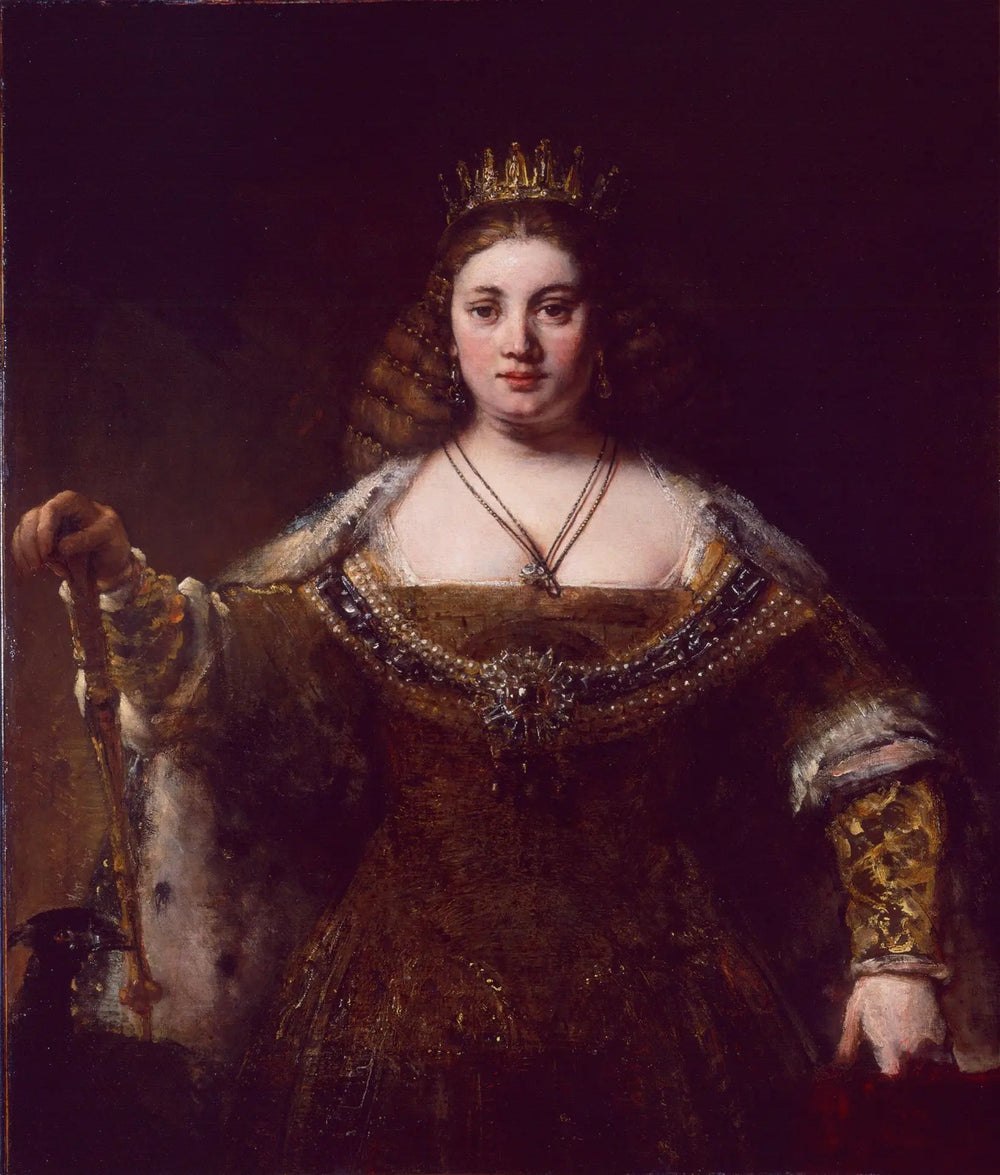 Reproduction du tableau « Junon - Rembrandt » par Alpha Reproduction en peinture à l’huile