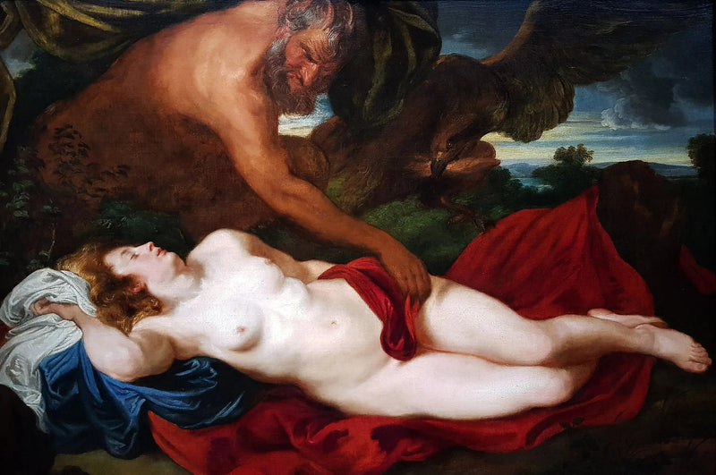 Giove in satiro di Antiope - Antoine van Dyck