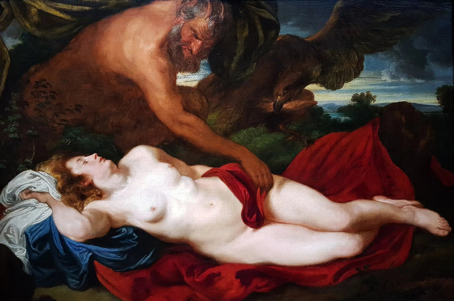 Giove in satiro di Antiope - Antoine van Dyck