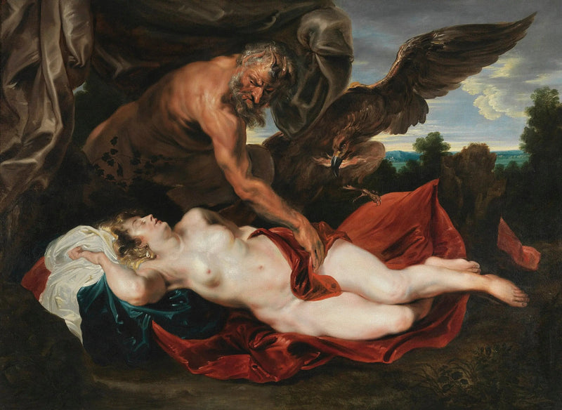 Giove e Antiope - Antoine van Dyck