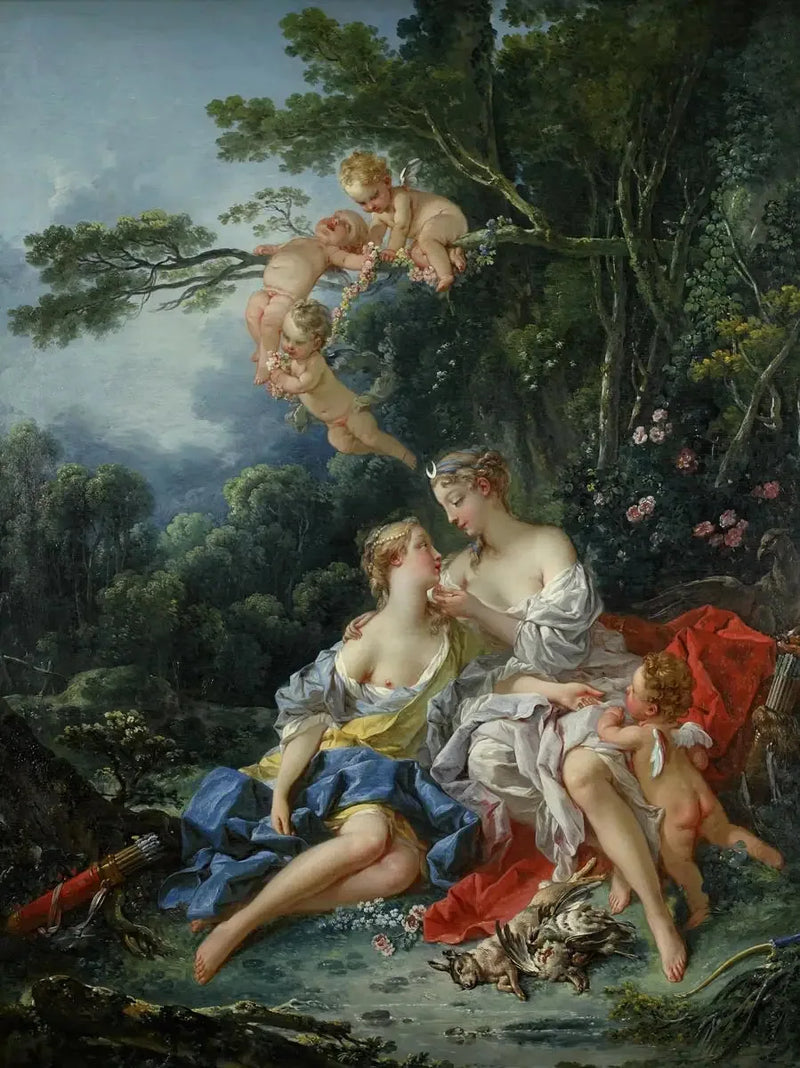 Giove e Callisto - François Boucher