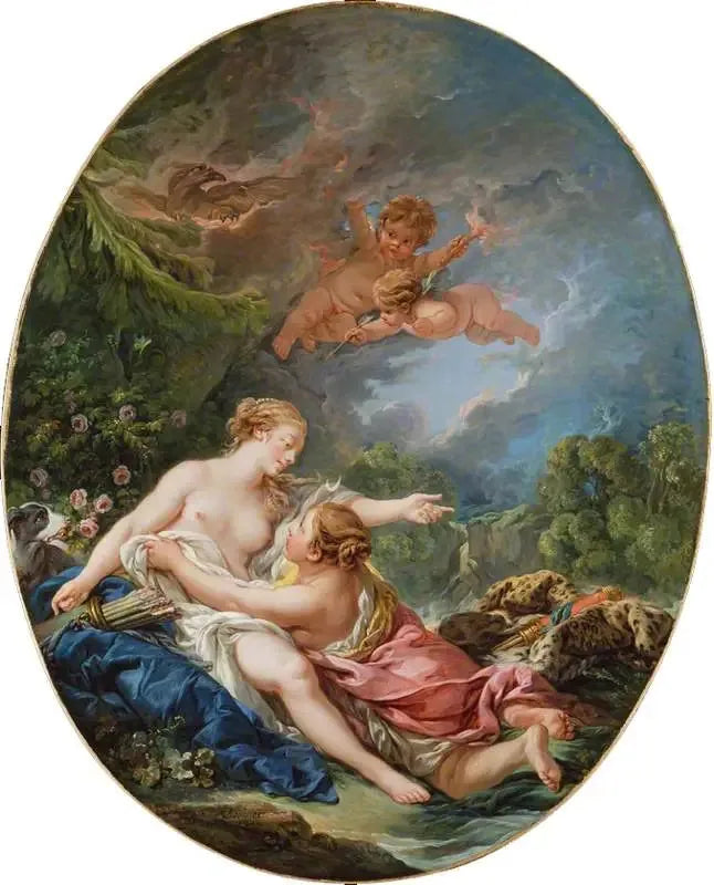 Giove e Callisto - François Boucher