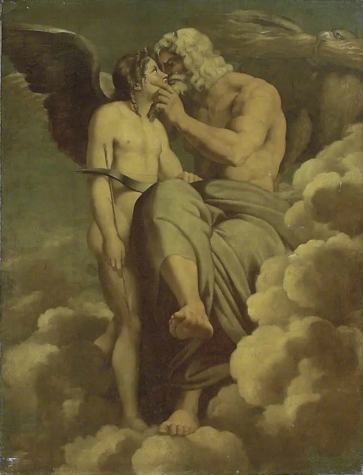 Giove e Cupido - Raffaello Sanzio