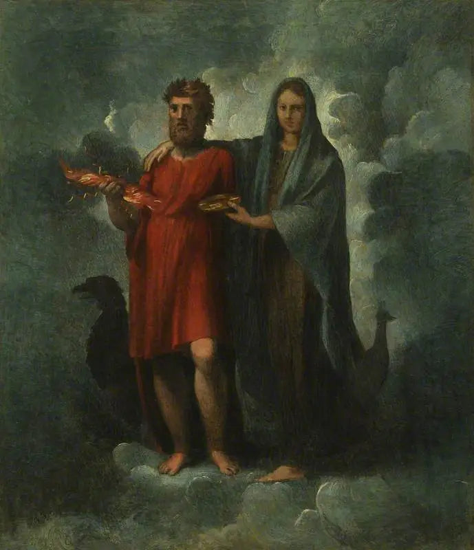 Giove e Giunone - Raffaello Sanzio