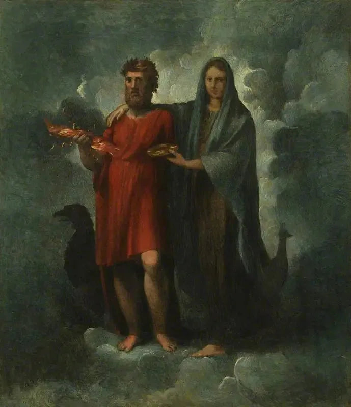 Giove e Giunone - Raffaello Sanzio