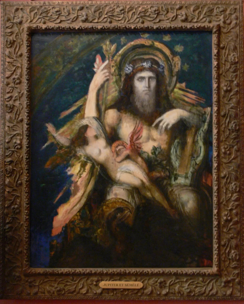Giove e Semele - Gustave Moreau