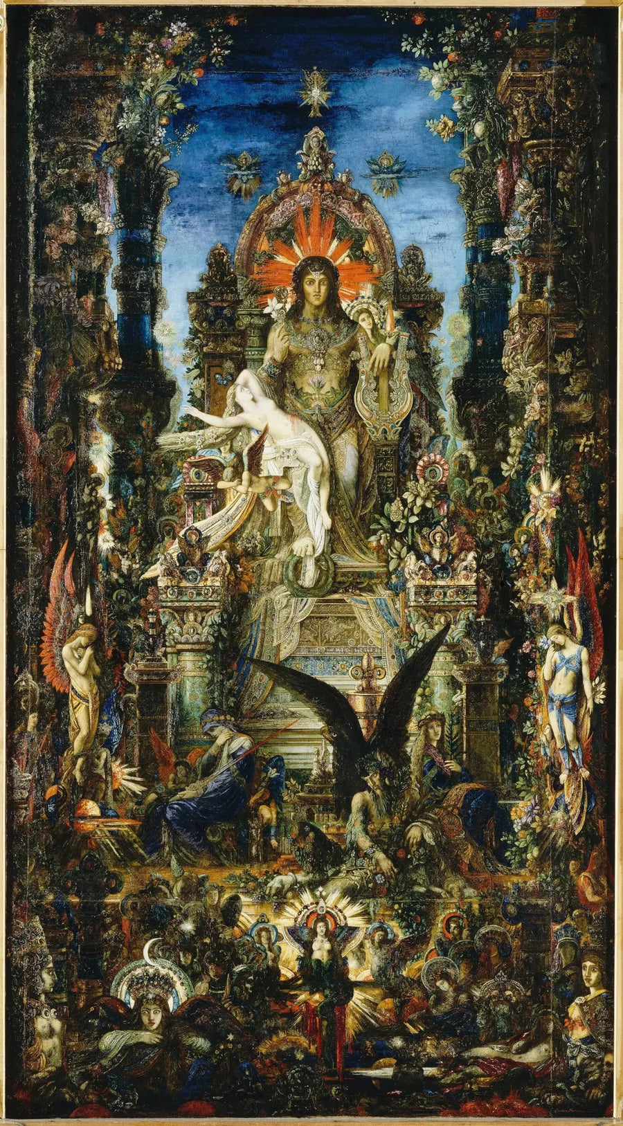 Giove e Semele - Gustave Moreau