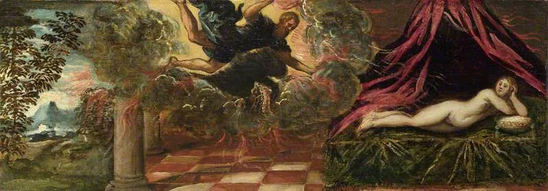 Giove e Semele - Jacopo Tintoretto