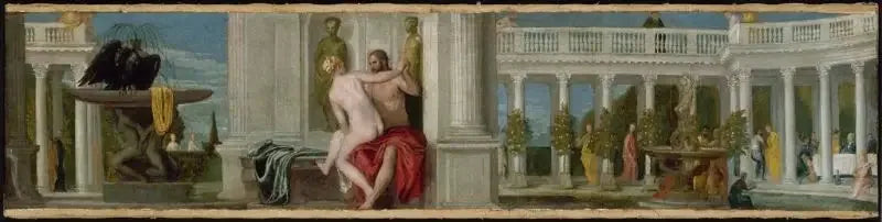 Giove e un nudo - Paul Véronèse
