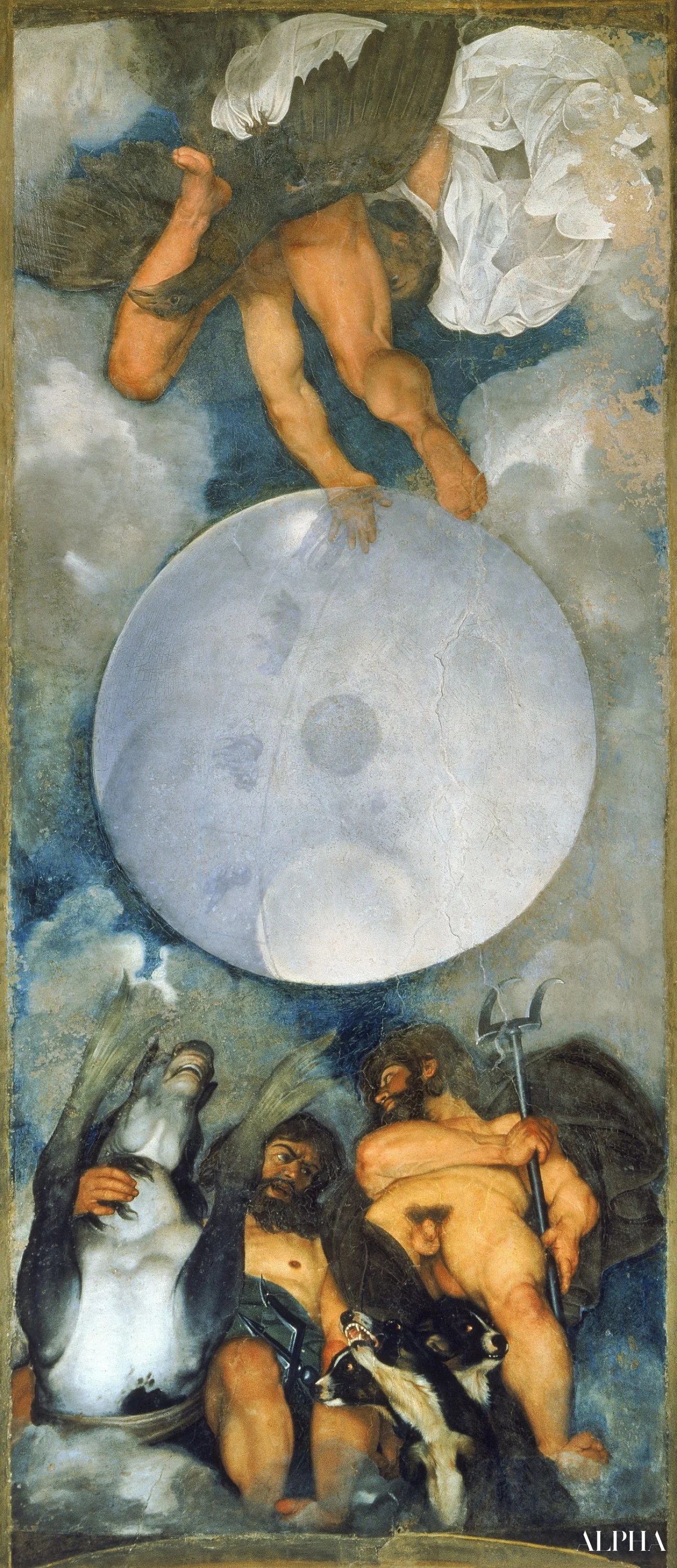 Jupiter, Neptune et Pluton - Caravage - Reproductions de tableaux et peintures haut de gamme