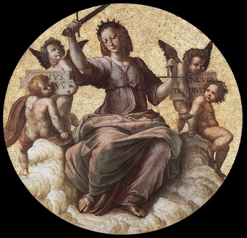 Giustizia - Raffaello Sanzio