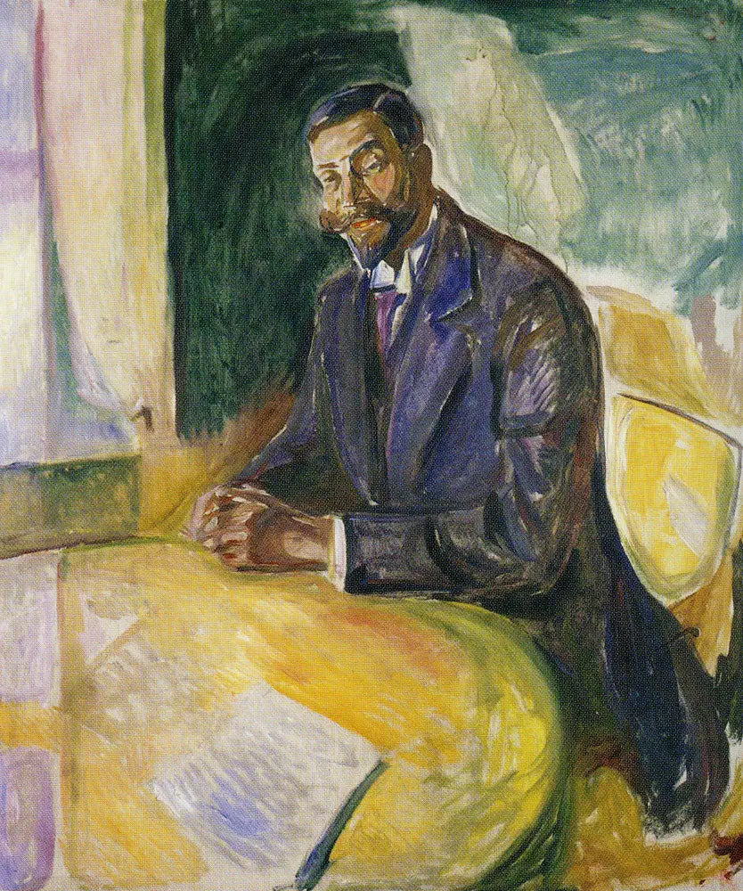 Reproduction du tableau « Kai Møller - Edvard Munch » par Alpha Reproduction en peinture à l’huile